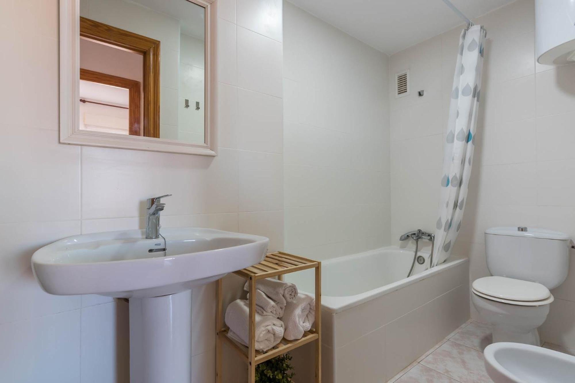 Urbanizacion Copacabana - La Manga Del Mar Menor Km2 - Vistas A Mediterraneo Dormitorio Doble Y Sofa-Cama Exterior foto